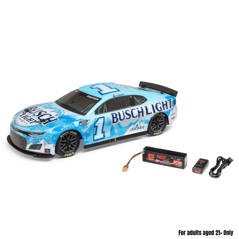 1/12 Losi NASCAR 2025 Ross Chastain No. 1 Busch Light (Battery & Charger Included) LOS1122501