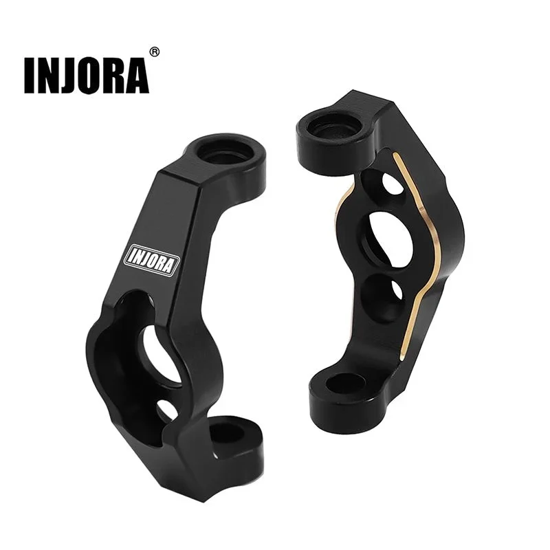 INJORA Black Brass C Hubs For 1/18 HPI Venture18